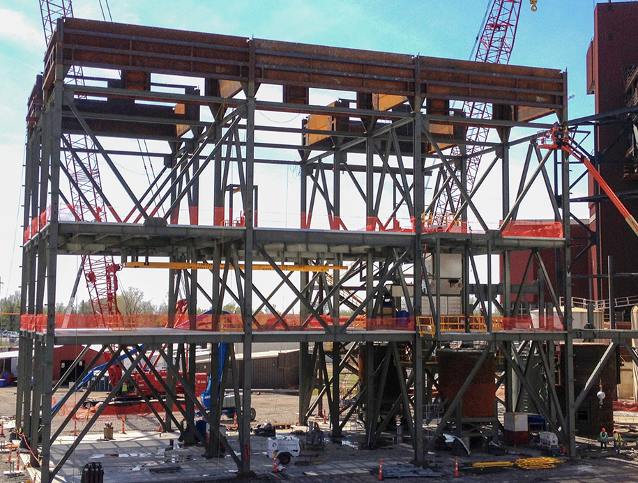 Erection of Steel Structures for Pipe Racks
